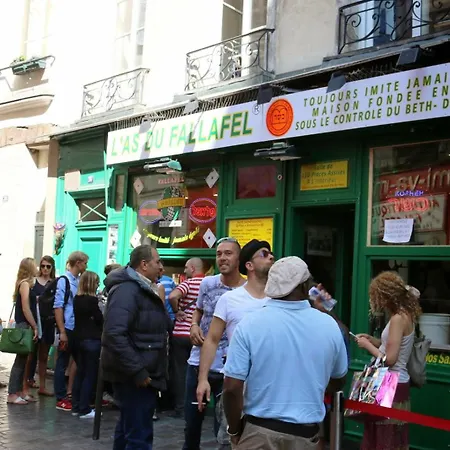 Marais-pletzl, Rue Des Rosiers